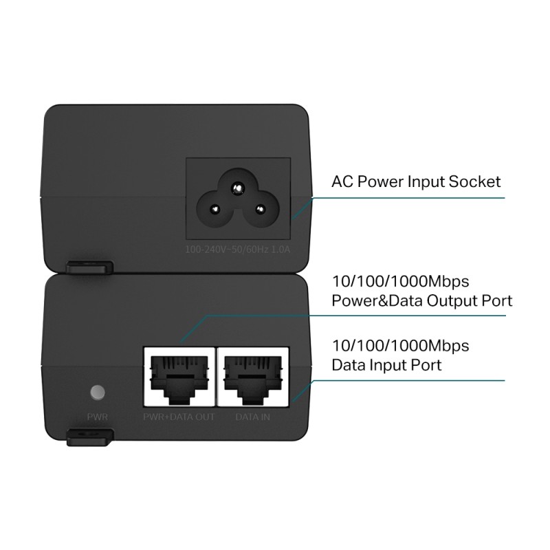 TP-link injector omada PoE+ - POE160S