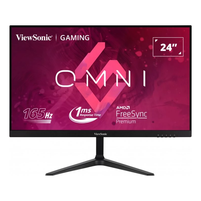 Viewsonic monitor gaming  24" Full HD 1920 x1080 165 hz HDMI VGA VX2418-P-MHD