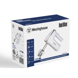 Westinghouse batidora de mano 5 velocidades color blanco - WKHMYD13WH