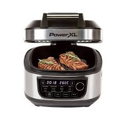 Power XL freidora de aire con parrilla 12 en 1 digital 6QT MFC-AF-6C-LA