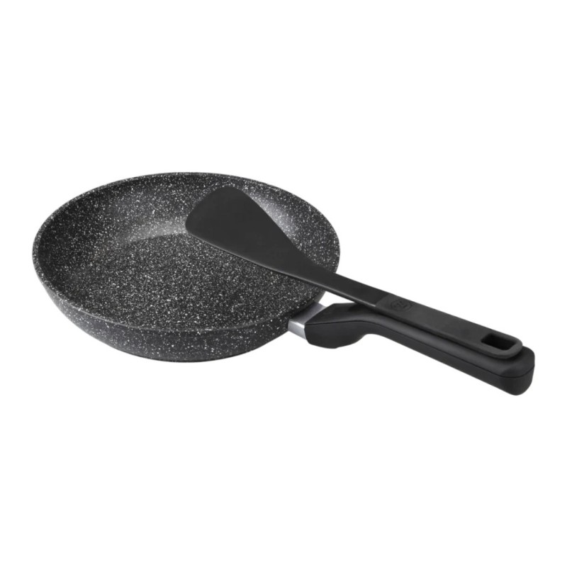 Westinghouse sarten de 28 cm con volteador magnetico color negro - WCFP0099028MBBT