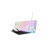 Trust teclado mouse y almohadilla gamer color blanco en español - 25233