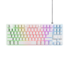 Trust teclado mouse y almohadilla gamer color blanco en español - 25233
