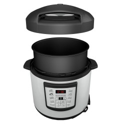 Black + Decker olla multi-usos digital  6l inox PR100SD
