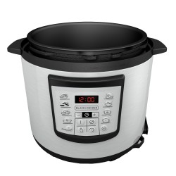 Black + Decker olla multi-usos digital  6l inox PR100SD
