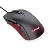 Trust  mouse Eco GXT 923 YBAR color negro gaming resolución de 7200 ppp e iluminacion LED RGB - 24729
