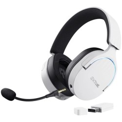 Trust audifonos inalambricos color blanco gaming - 25304