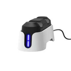 Trust GXT 255W soporte de carga rapida para mandos de PS5 blanco - 25597