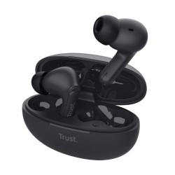 Trust audifonos bluetooth color negro microf  c/cancelacion de ruido - 25296