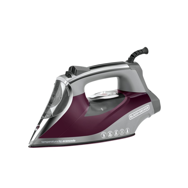 Black + Decker plancha de vapor  temperatura avanzada  one temp D3501