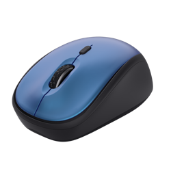 Trust mouse inalambrico eco color azul- 24551