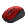 Trust mouse inalambrico eco color rojo- 24550