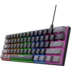 Trust teclado mecanico gaming GXT 867 Acira con iluminacion RGB - 24885