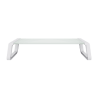 Trust monta soporte para monitor de cristal templado blanco - 25351