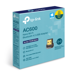 TP-link adaptador usb AC600 nano wifi bluetooth 4.2-Archer T2UB Nano