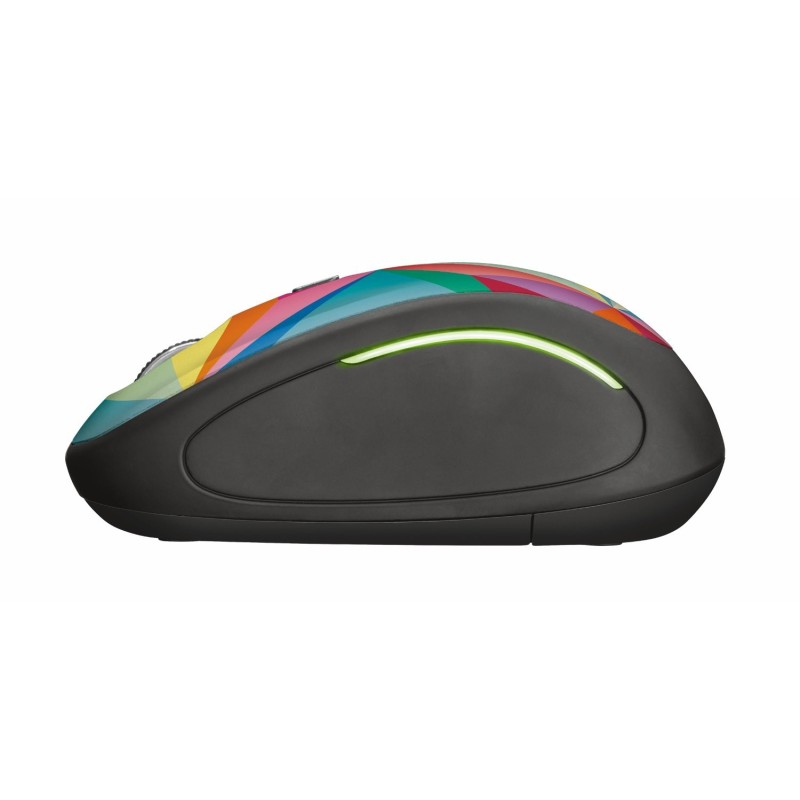 Trust mouse inalambrico multicolor - 22337