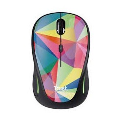 Trust mouse inalambrico multicolor - 22337