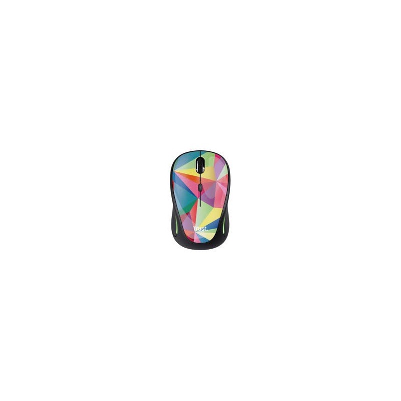 Trust mouse inalambrico multicolor - 22337