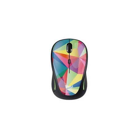 Trust mouse inalambrico multicolor - 22337