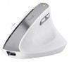 Trust mouse vertical ergonomico inalambrico Bayo color blanco recargable - 25398