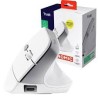 Trust mouse vertical ergonomico inalambrico Bayo color blanco recargable - 25398