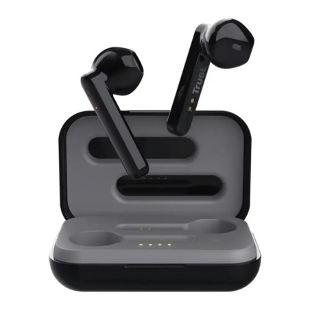 Trust audifonos bluetooth wireless color negro c/ controles táctiles - 23712