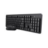 Trust combo teclado y mouse inalambrico silencioso  Ody II en ingles - 25018