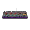 Trust teclado mecanico gamer en español iluminado - 24407