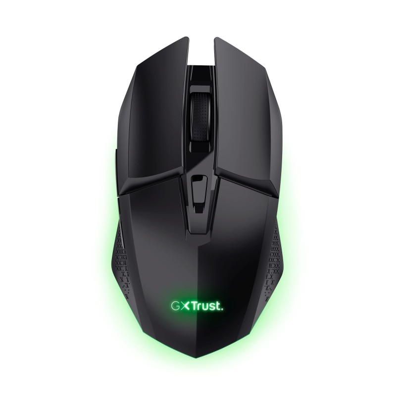 Trust mouse gaming inalambrico GXT 110 Felox recargable con iluminación LED multicolor negro - 25037