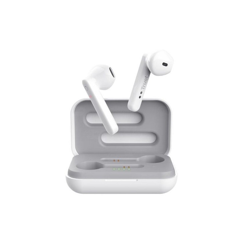Trust audifonos bluetooth wireless color blanco c/controles tactiles - 23783