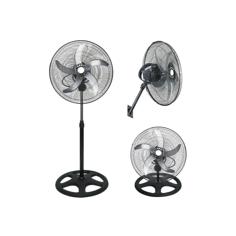 CHIQ Ventilador Pedestal tres en uno 18"- 3 Vel  50W  - CQVF18T1O1HB