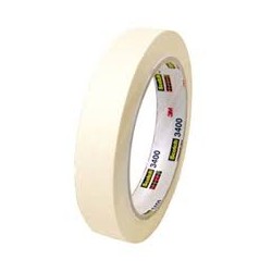 3M cinta scoth masking blanco 3/4"18mmX 40m 48 rollos/ cajas  3500-18AP-CS-70009127179