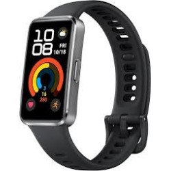 Huawei Band 10 cuerpo metálico negro 55020EKV