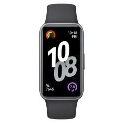 Huawei Band 10 cuerpo metálico negro 55020EKV