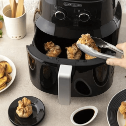 Black + Decker freidora de aire 4L negra HF4004B