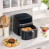 Black + Decker freidora de aire 8L purifry digital color negro - AFBD82-1BDLA