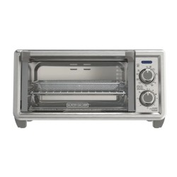 Black + Decker horno con freidora de aire 4 rebanadas - TO4125-0SDLA