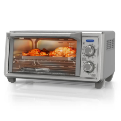 Black + Decker horno con freidora de aire 4 rebanadas - TO4125-0SDLA