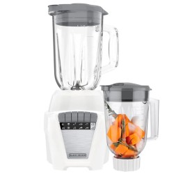 Black + Decker licuadora 1.25 lt color blanca - BL0876-3WDLA