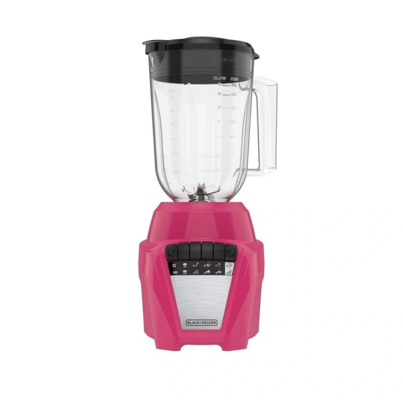 Black + Decker licuadora Ice Crush plastico 8vel 700W Rosa - BL0877-1PDLA
