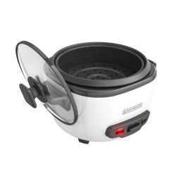 Black + Decker olla arrocera 14 tz cocidas blanca RC514
