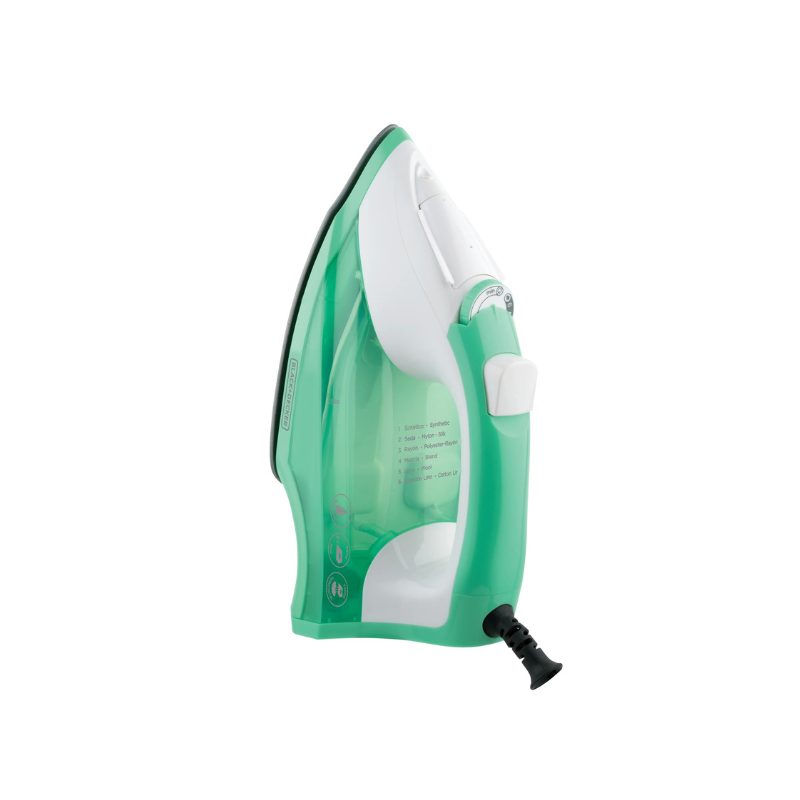 Black + Decker plancha de ropa light N Easy color verde  - IR1841
