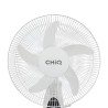 CHIQ Ventilador Pie Recargable 16" 9 vel temporizador puerto USB Luz Led - CQVF16RN0IT1W
