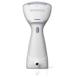 Black + Decker plancha vertical de vapor anti-adherente blanca - HGS012P-LA