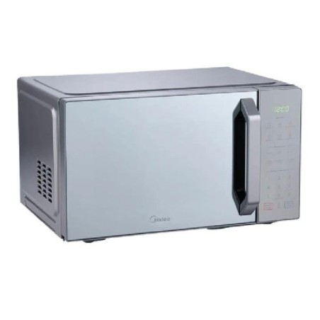 Midea microondas 1.1pc puerta acabado espejo gabinete gris con grill MMDXG11S2MG
