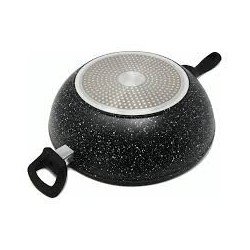 Westinghouse Wok 32cm tapa vidrio acabado marmol negro BPA Free WCCW0009032MBB