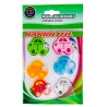Barrilito calcomania de fieltro fs091 carros 6 piezas