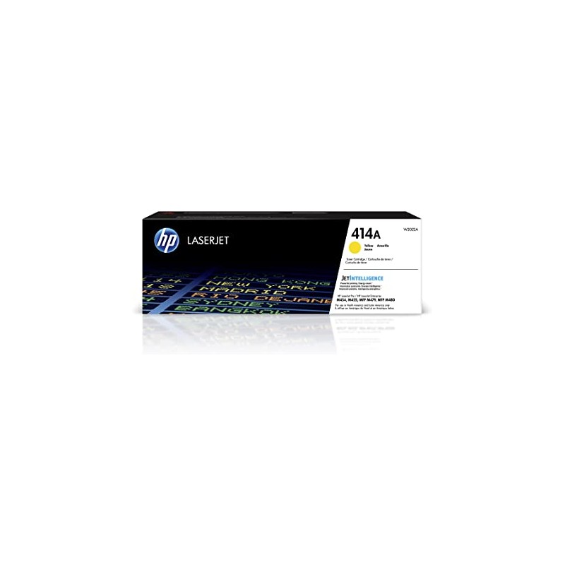HP toner amarillo HP414A W2022A