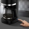 Midea Cafetera 12TZ  negra MCD12MWCK