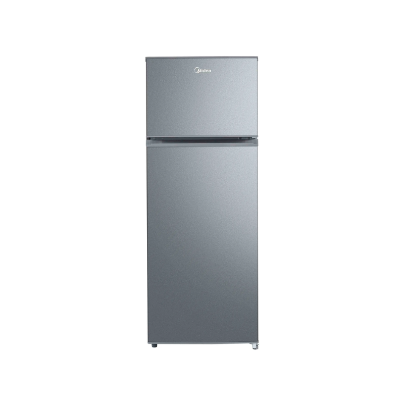 Midea refrigerador top mount 8 pc color acero inoxidable MDRT210CCNLS